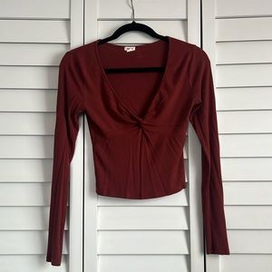 Garage long sleeve top